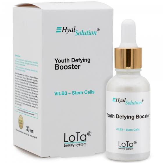 Бустер для лица омолаживающий Вит. В3–Стволовые клетки 35+, LoTa, HyalSolution, Creams & Boosters, Youth Defying Booster Vit.3-Stems Cells, 30 мл, П021 – купить в Минске | Azarina.by