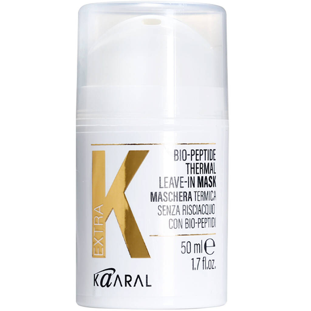 Термомаска для волос с биопептидами, Kaaral, Extra K, Bio-Peptide Thermal Leave In, 50 мл, K001 – купить в Минске | Azarina.by