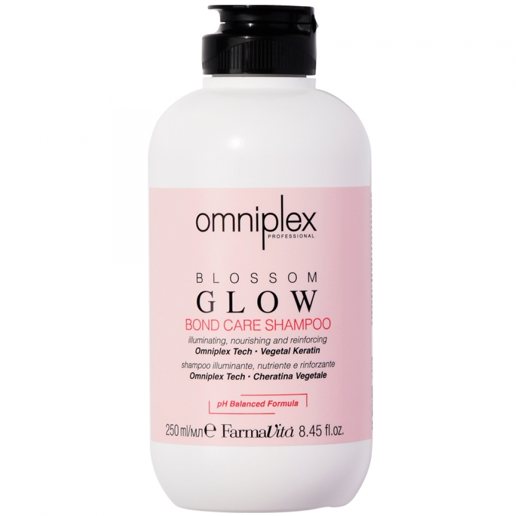 Шампунь для волос восстанавливающий, FarmaVita, Omniplex, Blossom Glow Shampoo, 250 мл, 1000 мл, 108944, 109019 – купить в Минске в интернет магазине косметики с доставкой - Azarina.by