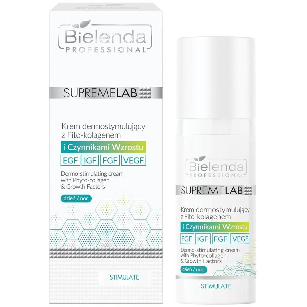 Крем для лица дермостимулирующий, Bielenda Professional, SupremeLab, Derm, Dermo-Stimulating Cream, 50 мл, 052775 – купить в Минске | Azarina.by