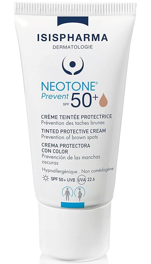 Крем для лица тонирующий осветляющий, SPF 50+, IsisPharma, Neotone, Prevent SPF 50+, 30 мл, 3760269770492, 3760269770409 – купить в Минске | Azarina.by