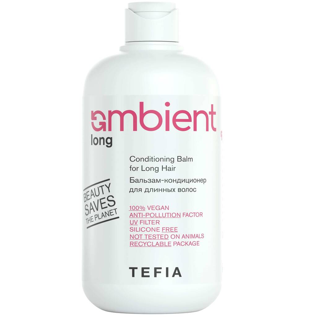Бальзам-кондиционер для длинных волос, Tefia, Ambient, Long, Conditioning Balm for Long Hair, 250 мл, 950 мл, AMB65683, AMB65676 – купить в Минске | Azarina.by