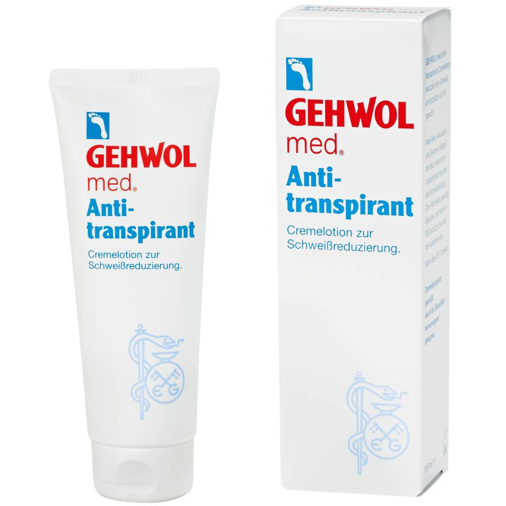 Лосьон для ног Антиперспирант, Gehwol, Med, Antiperspirant Cream Lotion, 125 мл, 114110703 – купить в Минске | Azarina.by