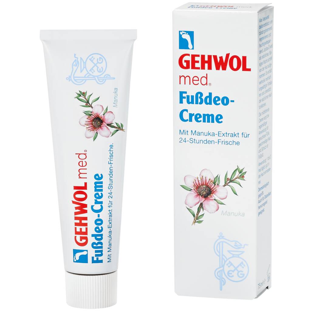 Крем-дезодорант для ног, Gehwol, Med, Deodorant Foot Cream, 75 мл, 125 мл, 114070503, 104070700 – купить в Минске | Azarina.by