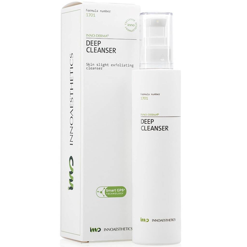 Гель для лица глубоко очищающий, InnoAesthetics, Inno-Derma, Deep Cleanser, 200 мл, ID002 – купить в Минске | Azarina.by