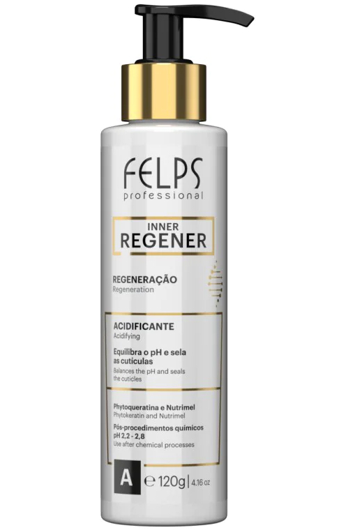 Лосьон для волос восстанавливающий подкисляющий, Felps Professional, Inner Regener, Regeneration Acidifying, 120 г, 250 г, FP0549, FP0559 – купить в Минске | Azarina.by