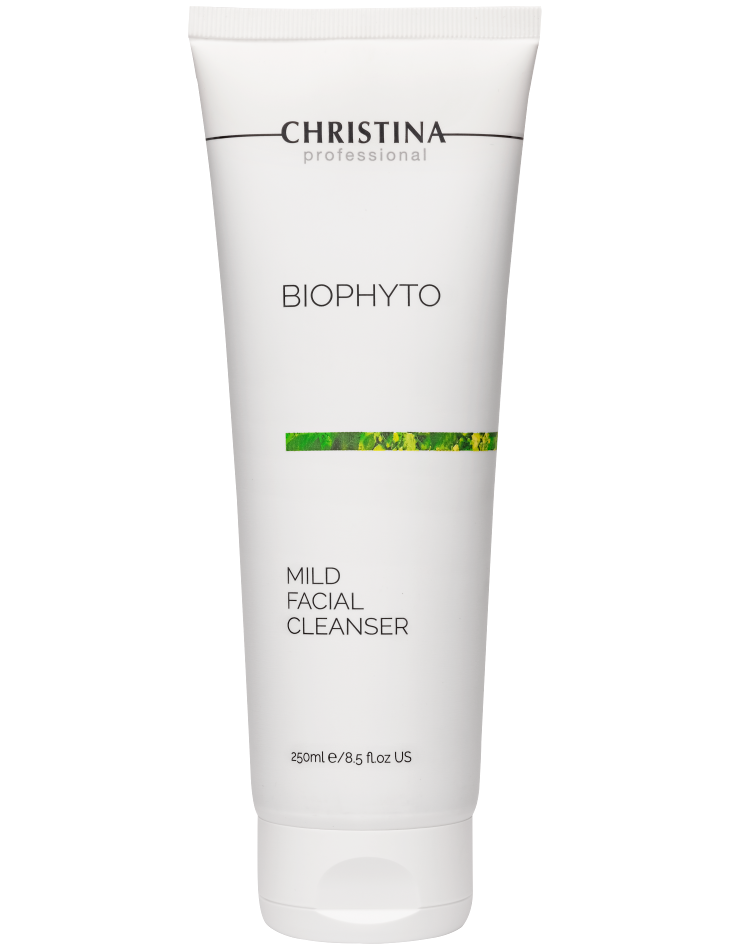 Гель для лица очищающий мягкий, Christina, Bio Phyto, Mild Facial Cleanser, 250 мл, 500 мл, Bio-MFC, Bio-1 – купить в Минске | Azarina.by