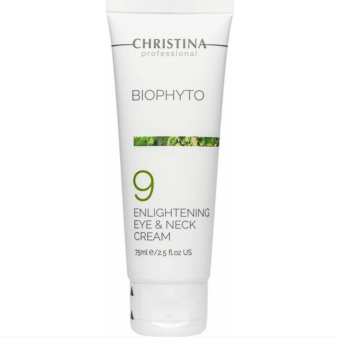 Крем для век и шеи осветляющий, Christina, Bio Phyto, Enlightening Eye and Neck Cream, 75 мл, Bio-9 – купить в Минске | Azarina.by