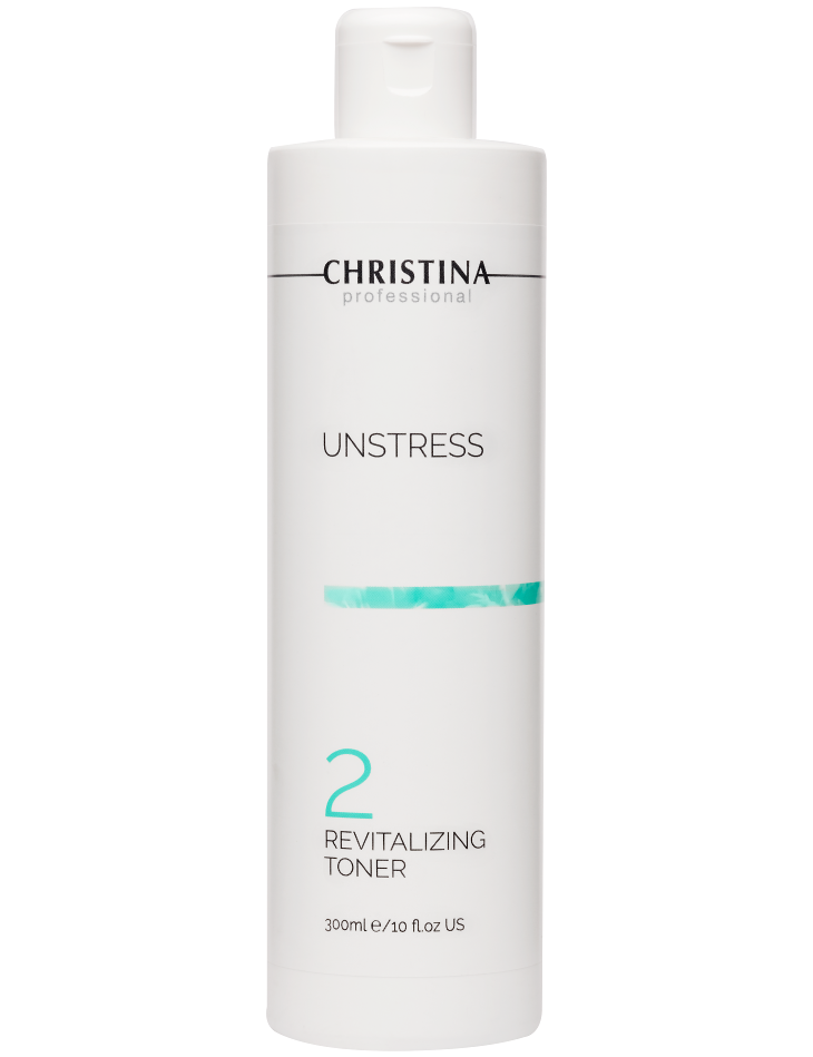 Тоник для лица восстанавливающий, Christina, Unstress, Revitalizing Toner, 300 мл, UGM, U2 – купить в Минске | Azarina.by