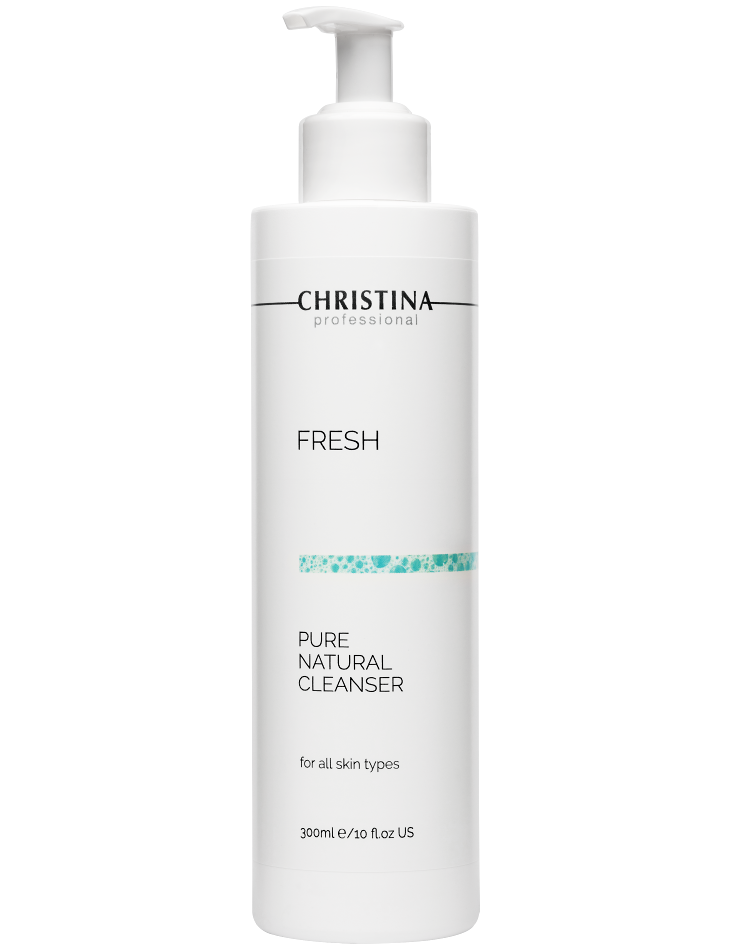 Гель для лица очищающий натуральный, Christina, Fresh, Pure & Natural Cleanser, 300 мл, L-33 – купить в Минске | Azarina.by