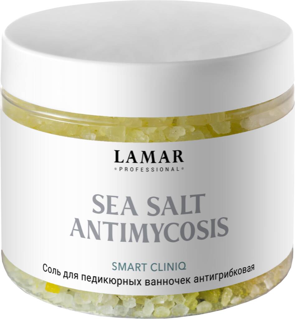 Соль для педикюрных ванночек антигрибковая, Lamar Professional, Sea Salt Antimycosis, 500 г, 132 – купить в Минске | Azarina.by