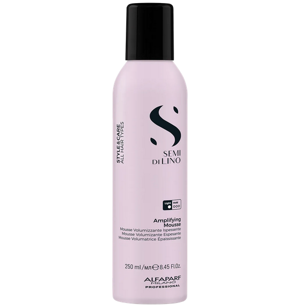 Мусс для волос легкой фиксации, Alfaparf, Semi di Lino, Style & Care, Pre-Styling, Amplifying Mousse, 250 мл, PF023365 – купить в Минске | Azarina.by