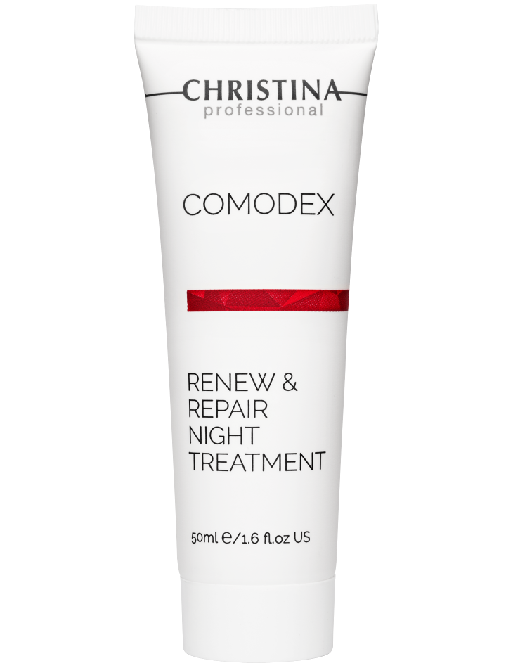 Сыворотка-восстановлениe для лица обновляющая, Christina, Comodex, Renew & Repair Night Treatment, 50 мл, COM-N – купить в Минске | Azarina.by