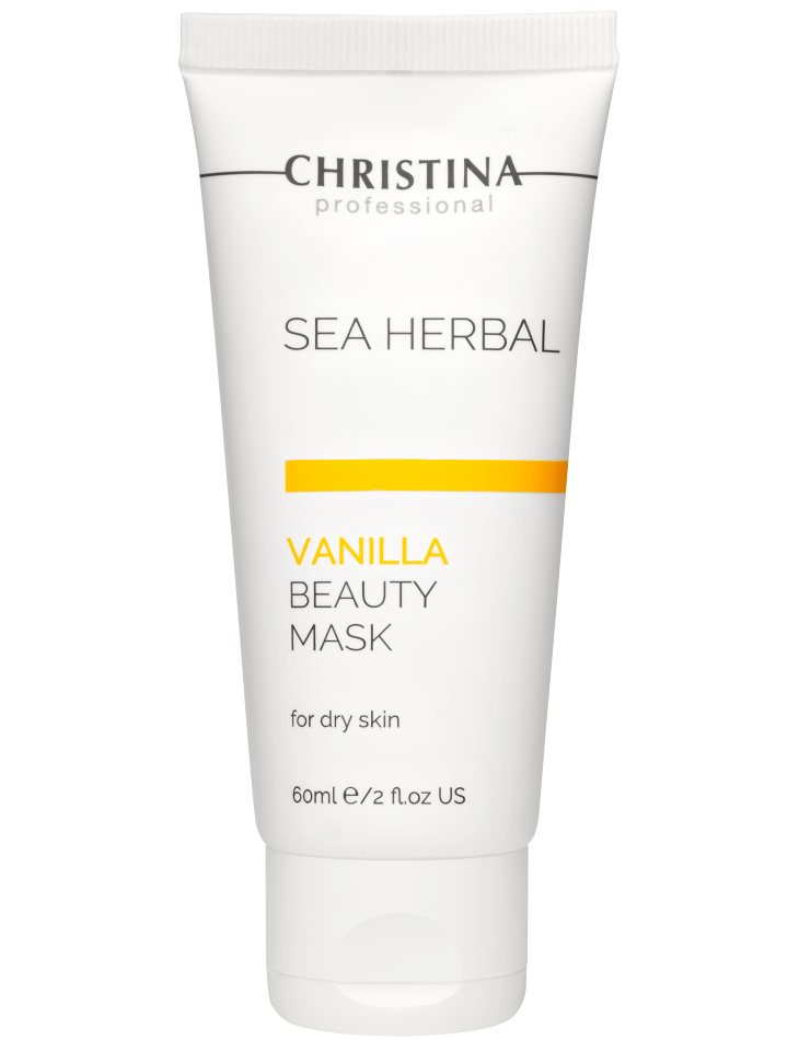 Маска для сухой кожи лица Ваниль, Christina, Sea Herbal, Beauty Mask Vanilla for dry skin, 60 мл, M-11a – купить в Минске | Azarina.by