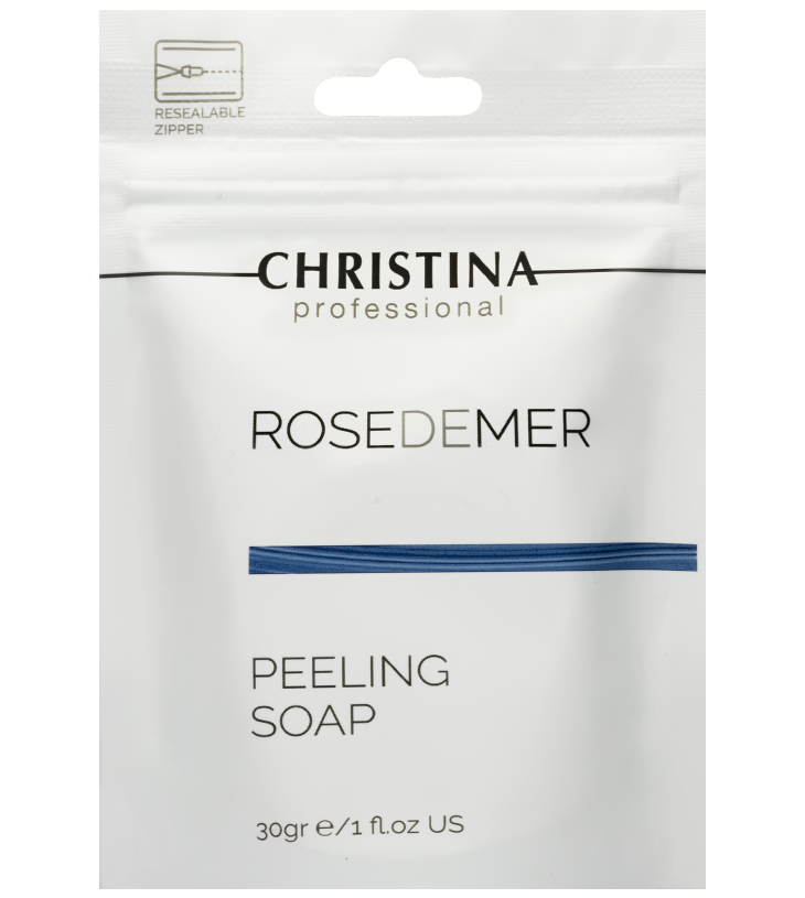 Мыло для лица и тела пилинговое, Christina, RosedeMer, Peeling Soap, 30 г, Spa – купить в Минске | Azarina.by