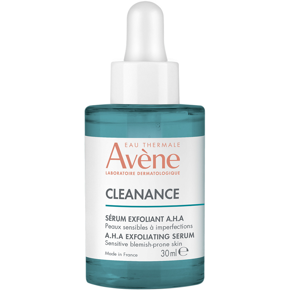 Сыворотка для лица обновляющая, Avene, Cleanance, A.H.A Exfoliating Serum, 30 мл, 164500 – купить в Минске | Azarina.by