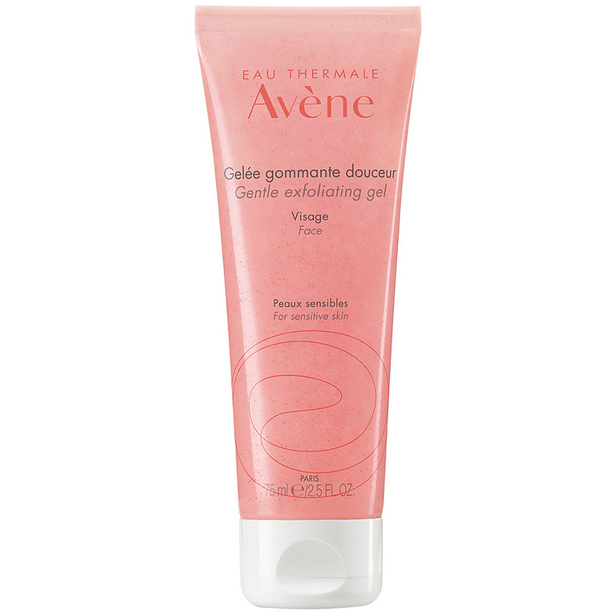 Гель для чувствительной кожи лица отшелушивающий, Avene, Les Essentiels, Gentle Exfoliating Scrub, 75 мл, 158119 – купить в Минске | Azarina.by