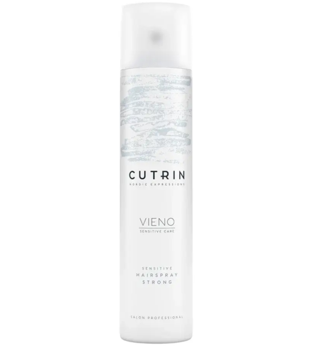 Лак для волос сильной фиксации без отдушки, Cutrin, Vieno, Sensitive Hairspray Strong, 300 мл, 12829 – купить в Минске | Azarina.by