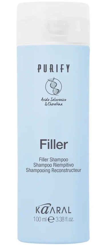 Шампунь для придания плотности волосам, Kaaral, Purify, Filler, Filler Shampoo, 100 мл, 300 мл, 1000 мл, 1255М, 1255, 1258 – купить в Минске | Azarina.by