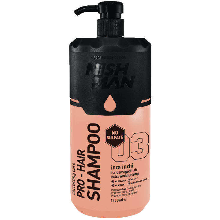 Шампунь для поврежденных волос, Nishman, Inca Inchi, Pro-Hair Shampoo, 1250 мл, 8682035083504 – купить в Минске в интернет магазине косметики с доставкой - Azarina.by