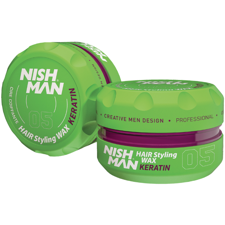 Воск для укладки волос сильной фиксации, Nishman, Hair Styling Wax, 05 Keratin, 100 мл, 150 мл, 05100, 05150 – купить в Минске в интернет магазине косметики с доставкой - Azarina.by