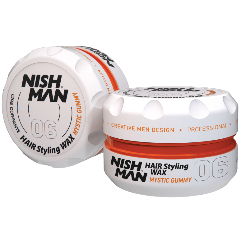 Воск для укладки волос сильной фиксации, Nishman, Hair Styling Wax, 06 Mystic Gummy, 100 мл, 150 мл, 06100, 06150 – купить в Минске в интернет магазине косметики с доставкой - Azarina.by