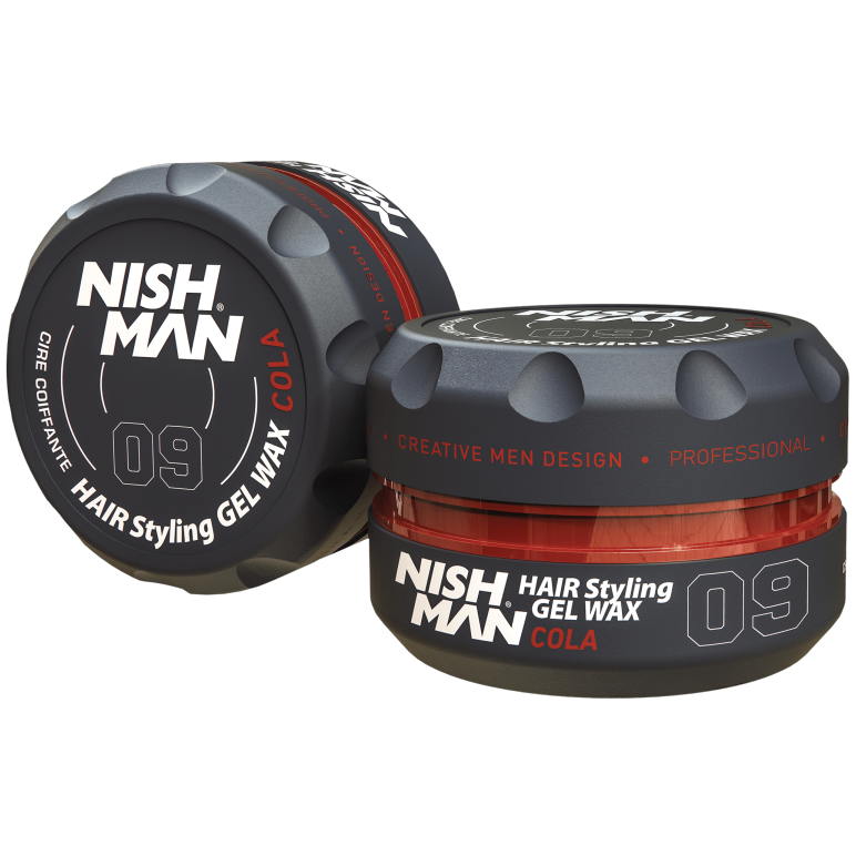 Воск для укладки волос сильной фиксации, Nishman, Hair Styling Wax, 09 Cola, 100 мл, 150 мл, 09100, 09150 – купить в Минске в интернет магазине косметики с доставкой - Azarina.by