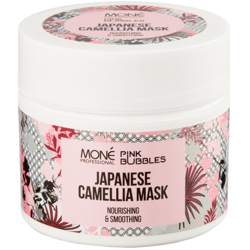 Маска для волос с маслом японской камелии, Mone Professional, Pink Bubbles, Japanese Camellia Mask, 200 мл, MP94829 – купить в Минске в интернет магазине косметики с доставкой - Azarina.by