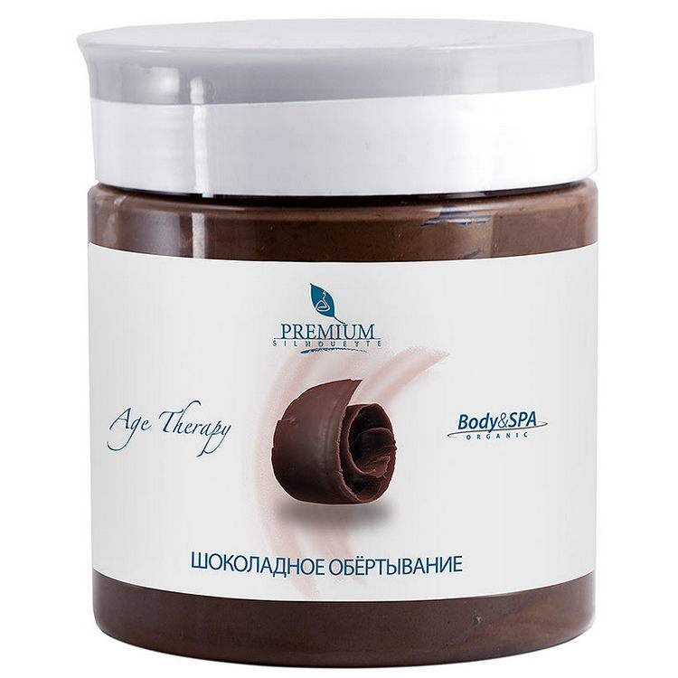 Обертывание для тела шоколадное "Age Therapy", Premium, Silhouette, Body & SPA Organic, 500 мл, ГП080030 – купить в Минске в интернет магазине косметики с доставкой - Azarina.by