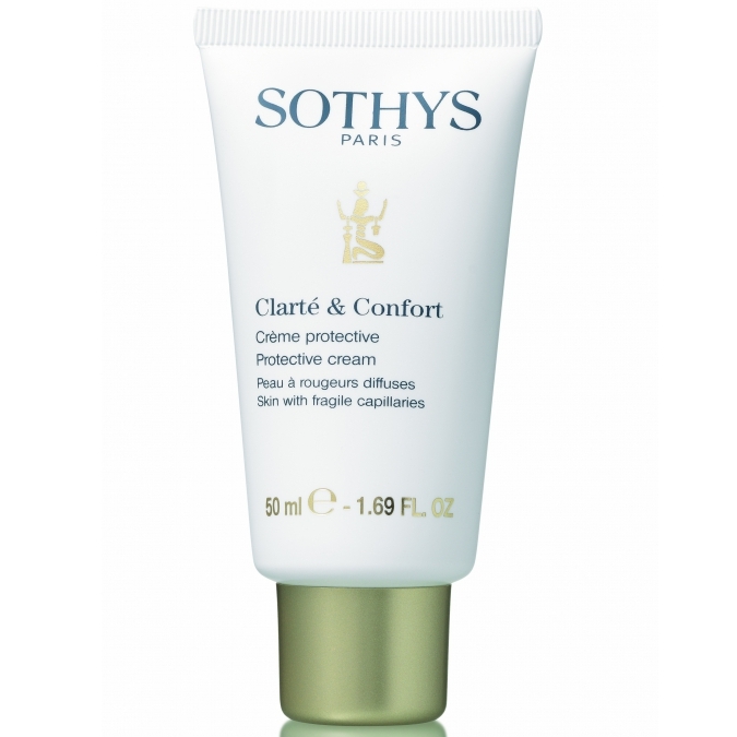 Крем для лица защитный, Sothys, Clarte & Confort, Protective Cream, 50 мл, 155320 – купить в Минске в интернет магазине косметики с доставкой - Azarina.by