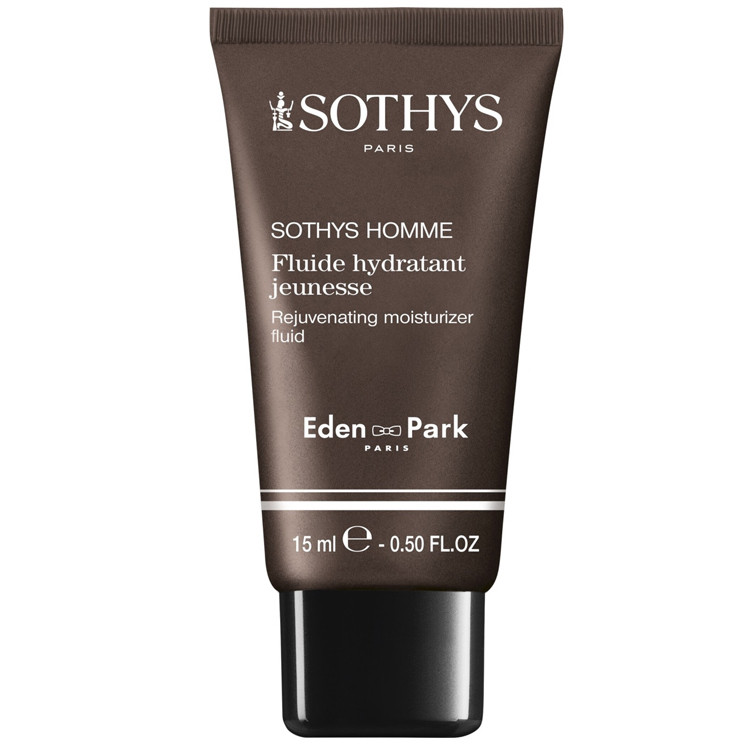 Флюид для лица увлажняющий омолаживающий, Sothys, Homme, Rejuvenating Moisturizer Fluid, 15 мл, 50 мл, 151834, 150834 – купить в Минске в интернет магазине косметики с доставкой - Azarina.by