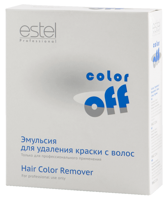 Эмульсия для удаления краски с волос, Estel, Color Off, 3*120 мл, C/F – купить в Минске в интернет магазине косметики с доставкой - Azarina.by