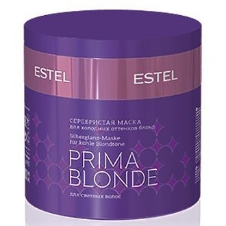 Маска для волос серебристая для холодных оттенков, Estel, Prima Blonde, 300 мл, PB.7 – купить в Минске в интернет магазине косметики с доставкой - Azarina.by