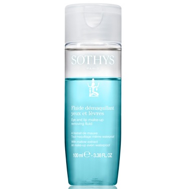 Флюид для век и губ для снятия стойкой косметики, Sothys, Eye & Lip Makeup Removing Fluid, 100 мл, 161282 – купить в Минске в интернет магазине косметики с доставкой - Azarina.by