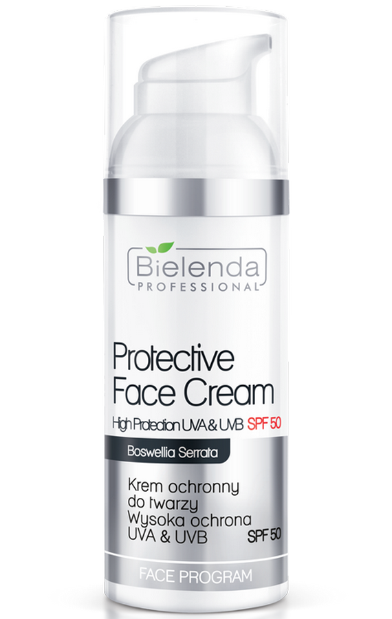 Крем для лица защитный, Bielenda Professional, Sun Protect, Protective Face Cream, 50 мл, 6754 – купить в Минске | Azarina.by