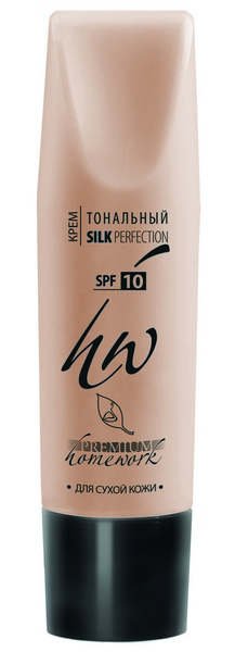 Крем для лица тональный питательный "Silk Perfection", SPF 10, Premium, Homework, 30 мл, ГП040065-ГП040068 – купить в Минске | Azarina.by