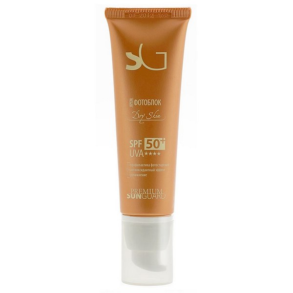 Крем для сухой кожи лица «Фотоблок Dry Skin SPF 50+», Premium, Sunguard, 50 мл, ГП110015 – купить в Минске | Azarina.by