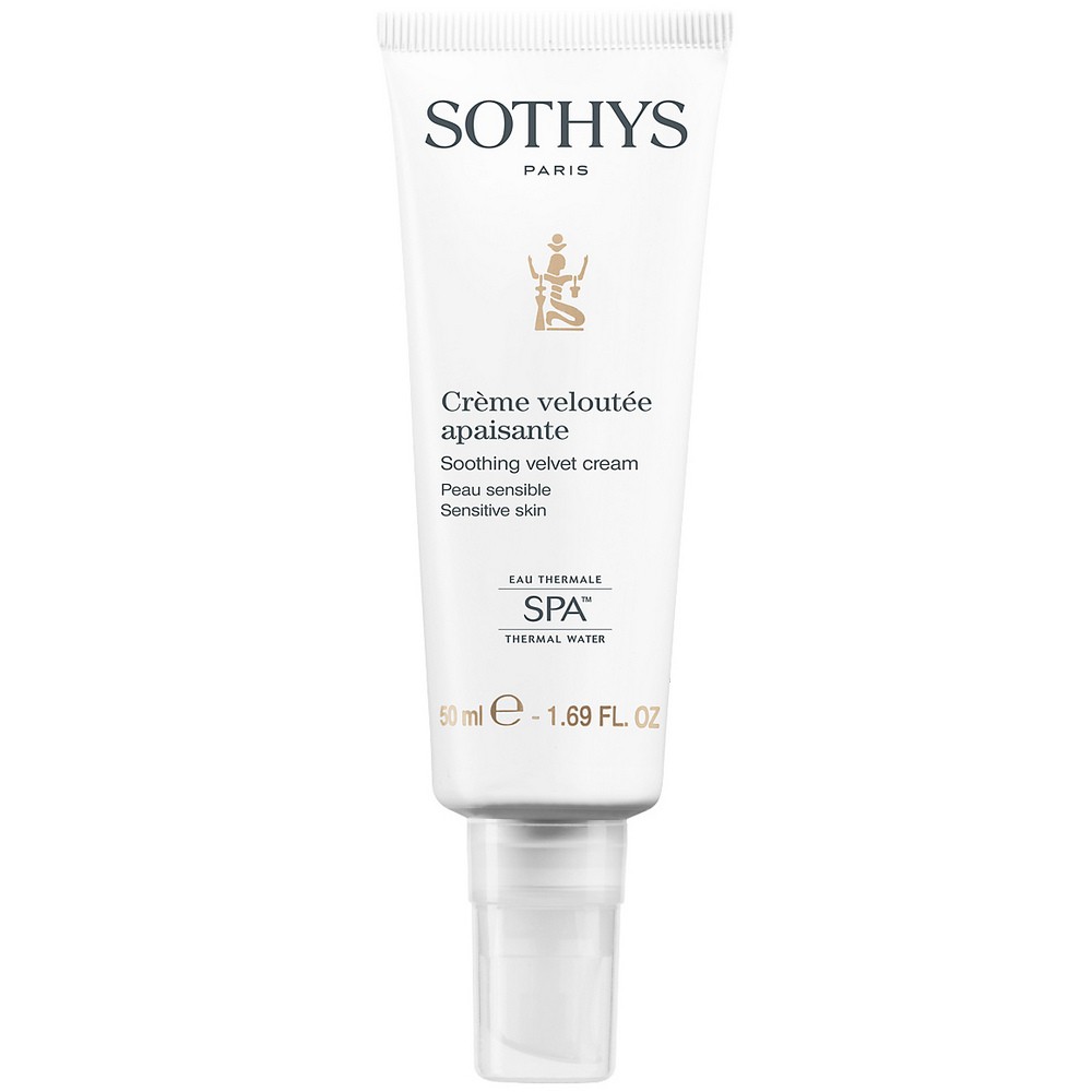 Крем для лица успокаивающий, Sothys, SPA Thermal Water, SPA Soothing Velvet Cream, 50 мл, 160262 – купить в Минске в интернет магазине косметики с доставкой - Azarina.by