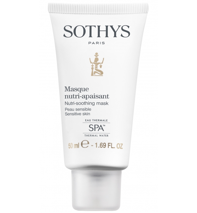 Маска для лица успокаивающая, Sothys, SPA Thermal Water, SPA Nutri-Soothing Mask, 50 мл, 160268 – купить в Минске в интернет магазине косметики с доставкой - Azarina.by