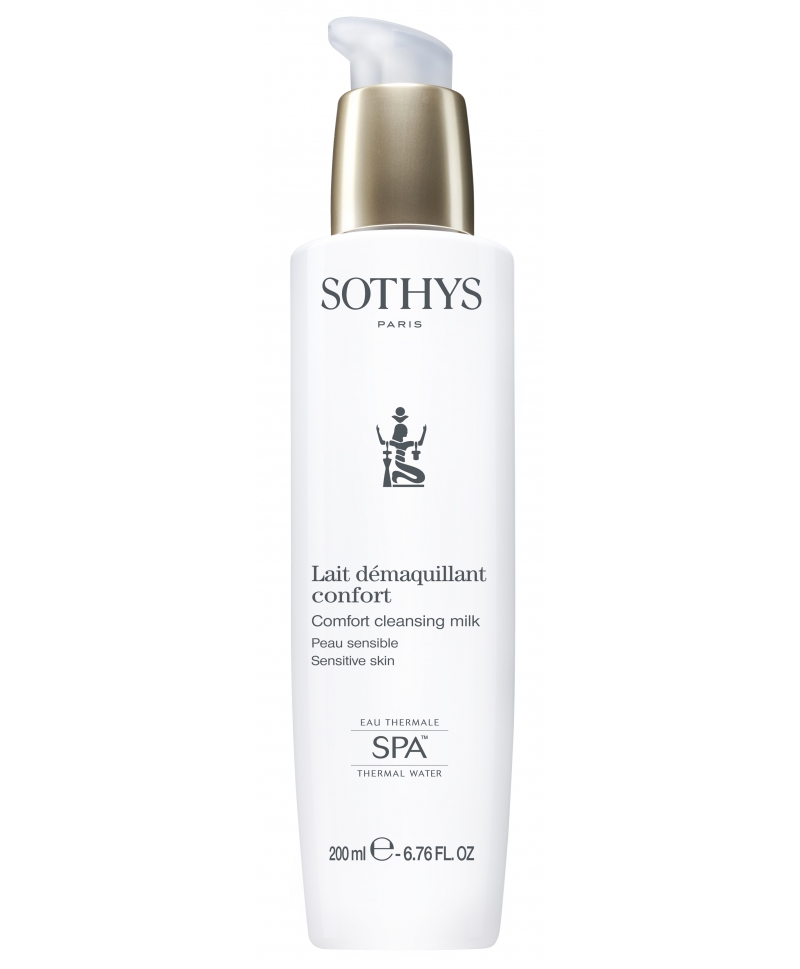 Молочко для лица успокаивающее, Sothys, SPA Thermal Water, SPA Comfort Cleansing Milk, 200 мл, 400 мл, 160258, 145403 – купить в Минске в интернет магазине косметики с доставкой - Azarina.by