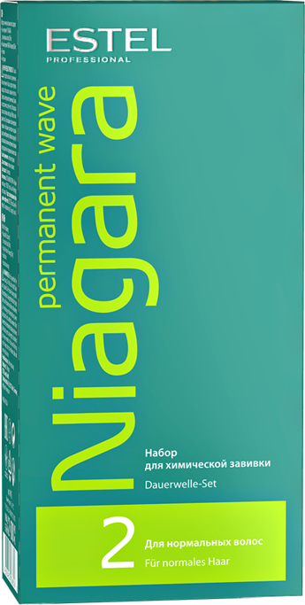 Набор для био-завивки волос, Estel, Niagara, 2*100 мл, NN/2, NN/3 – купить в Минске в интернет магазине косметики с доставкой - Azarina.by