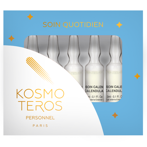 Сыворотка для лица с пептидами зверобоя Calendula Care, Kosmoteros, Sebalon, Sérum Stimulant Soin Calendula aux Peptides de Millepertuis, 5*3 мл, 5103 – купить в Минске в интернет магазине косметики с доставкой - Azarina.by