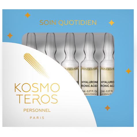 Сыворотка для лица Anti-Age с пептидами и гиалуроновой кислотой, Kosmoteros, Aqualon, Sérum Anti‐Âge aux Peptides et à l'Acide Hyaluronique, 5*2 мл, 5091 – купить в Минске в интернет магазине косметики с доставкой - Azarina.by