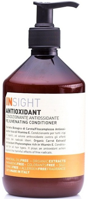 Кондиционер для волос омолаживающий, Insight, Antioxidant, Antioxidant Rejuvenating Conditioner, 400 мл, 900 мл, IAO036, IAO006 – купить в Минске в интернет магазине косметики с доставкой - Azarina.by