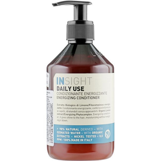 Кондиционер для волос энергетический, Insight, Daily Use, Energizing Conditioner, 400 мл, 900 мл, IDU039, IDU009 – купить в Минске в интернет магазине косметики с доставкой - Azarina.by