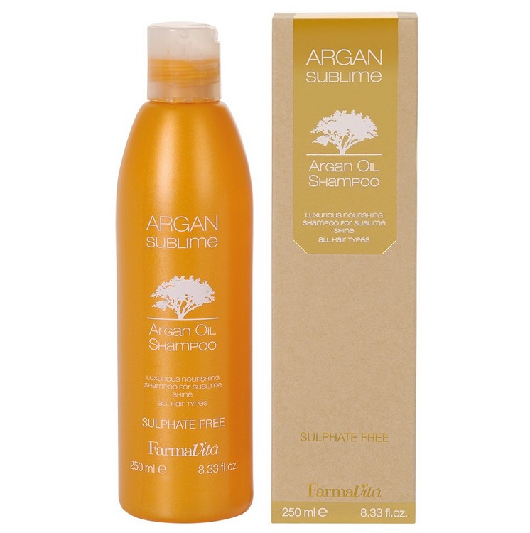 Шампунь с маслом аргана, FarmaVita, Argan Sublime, Argan Oil Shampoo, 250 мл, 1000 мл, 004802, 004895 – купить в Минске в интернет магазине косметики с доставкой - Azarina.by