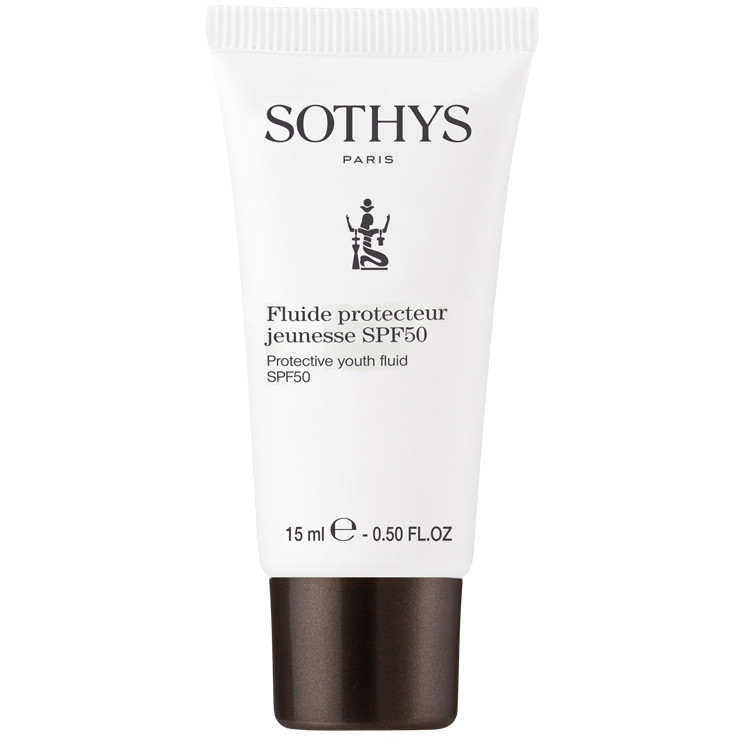 Флюид для лица защитный, Sothys, Pigmentation Management, Protective Youth Fluid SPF 50, 15 мл, 50 мл, 165852, 165850 – купить в Минске в интернет магазине косметики с доставкой - Azarina.by