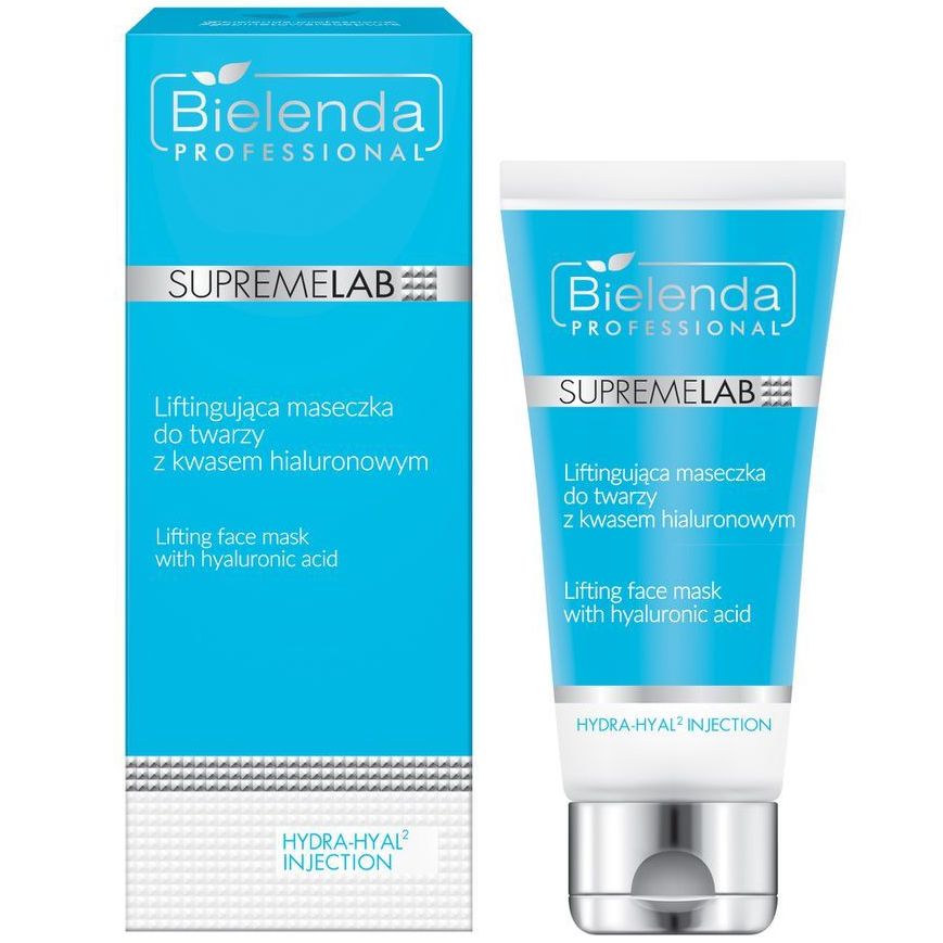 Маска для лица с лифтинг эффектом, Bielenda Professional, Hydra-Hyal2 Injection, Hyaluronic Lifting Face Mask, 70 мл, 175 мл, 27667, 18047 – купить в Минске | Azarina.by