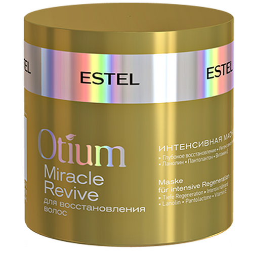 Маска для восстановления волос интенсивная, Estel, Otium Miracle Revive, 300 мл, OTM.32 – купить в Минске в интернет магазине косметики с доставкой - Azarina.by