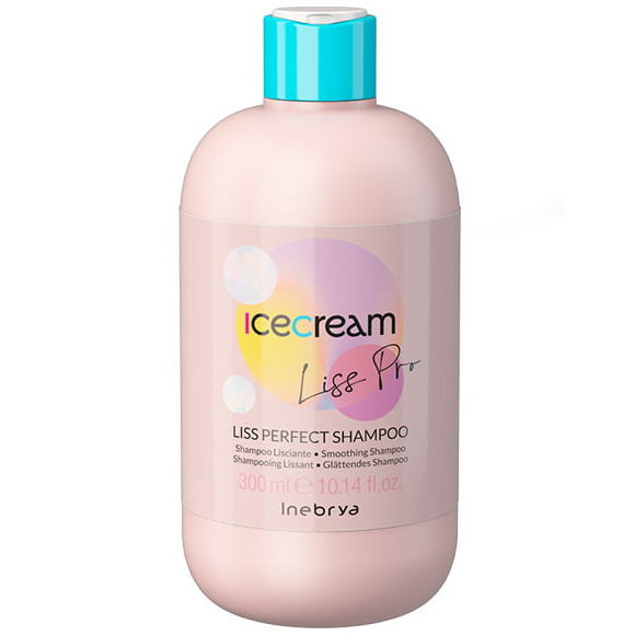 Шампунь для волос разглаживающий, Inebrya, Ice Cream, Liss-Pro, Liss Perfect Shampoo, 300 мл, 1000 мл, 1026355, 1026356 – купить в Минске в интернет магазине косметики с доставкой - Azarina.by